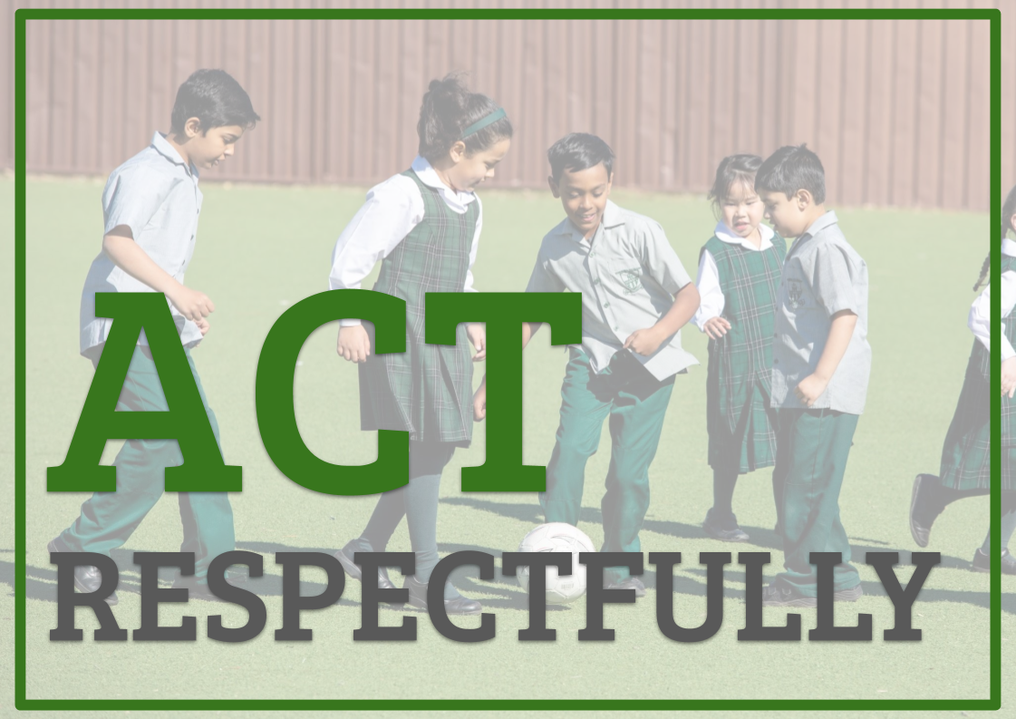 Act Respectfully