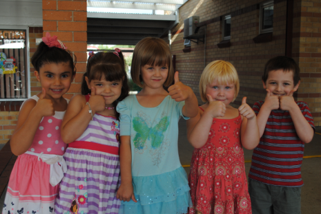 New Kinder Students