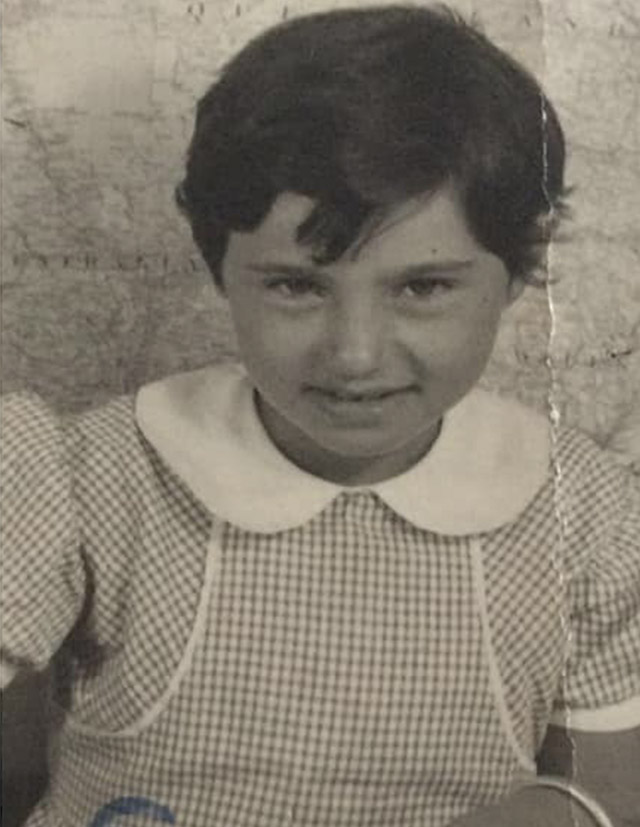 historical photo of St Anthony's Catholic Primary School Girraween student