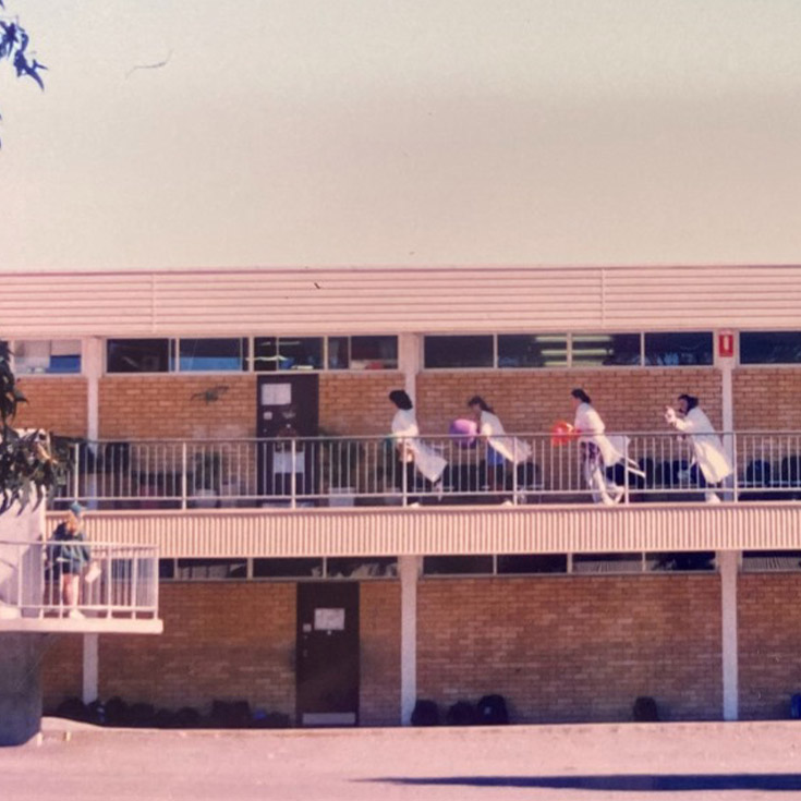 historical photo of St Anthony's Catholic Primary School Girraween campus
