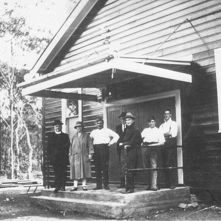 historical photo of St Anthony's Catholic Primary School Girraween campus
