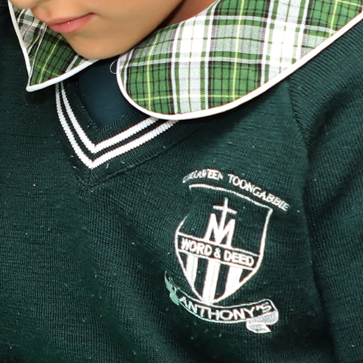 St Anthony's Catholic Primary School Girraween student cardigan